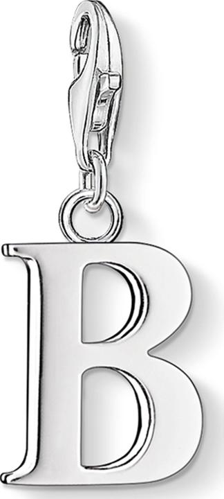 Produktbild Thomas Sabo Charm-Anhänger Buchstabe B (Silber)
