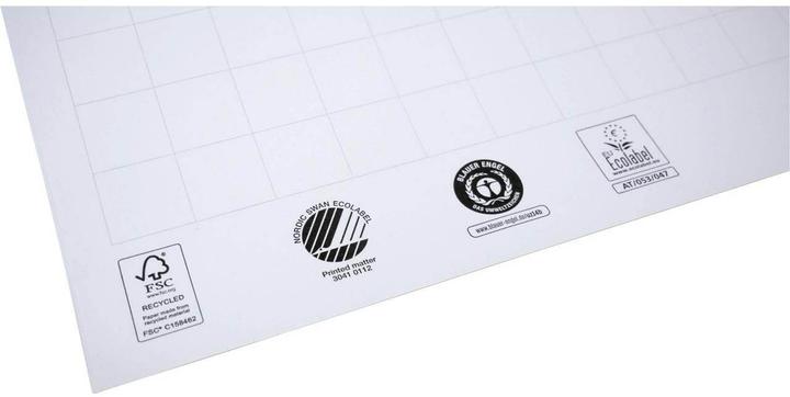 Actual product image Legamaster Flipchart pad 2x 50BL chequered in KA