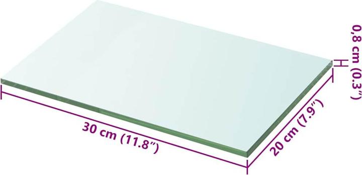 Immagine prodotto vidaXL Glasplatte
