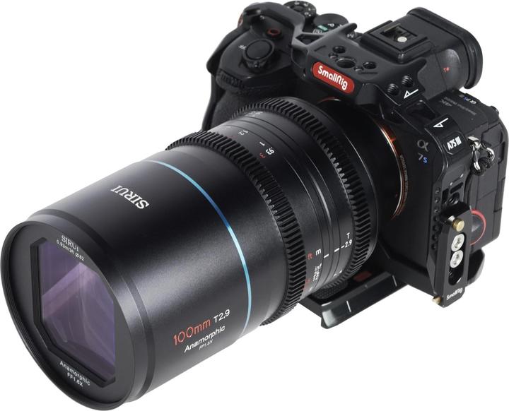 Actual product image Sirui Venus 100mm T2.9 1.6x anamorphic full frame lens(L mount) (L-Mount, full size)