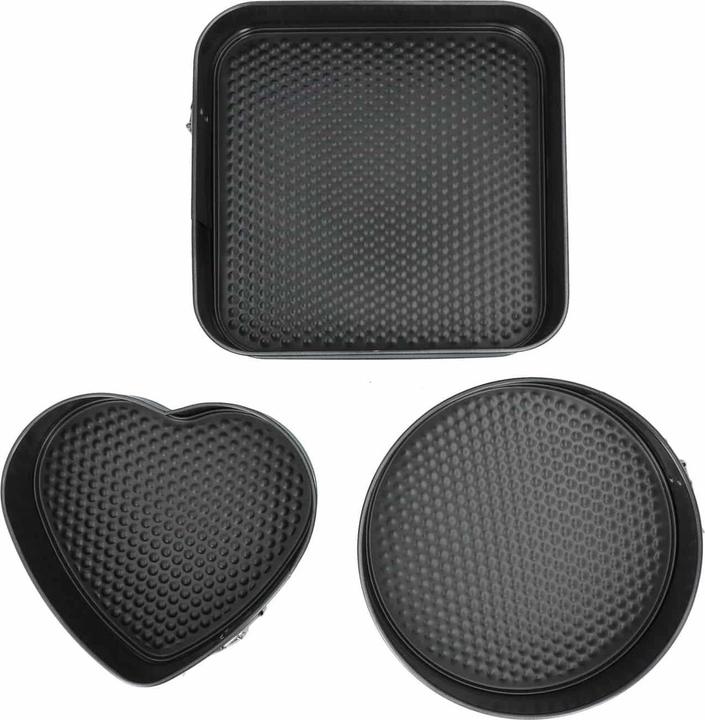 Produktbild 5Five Backformen in verschiedenen Formen - 3 Springformen (24 cm)