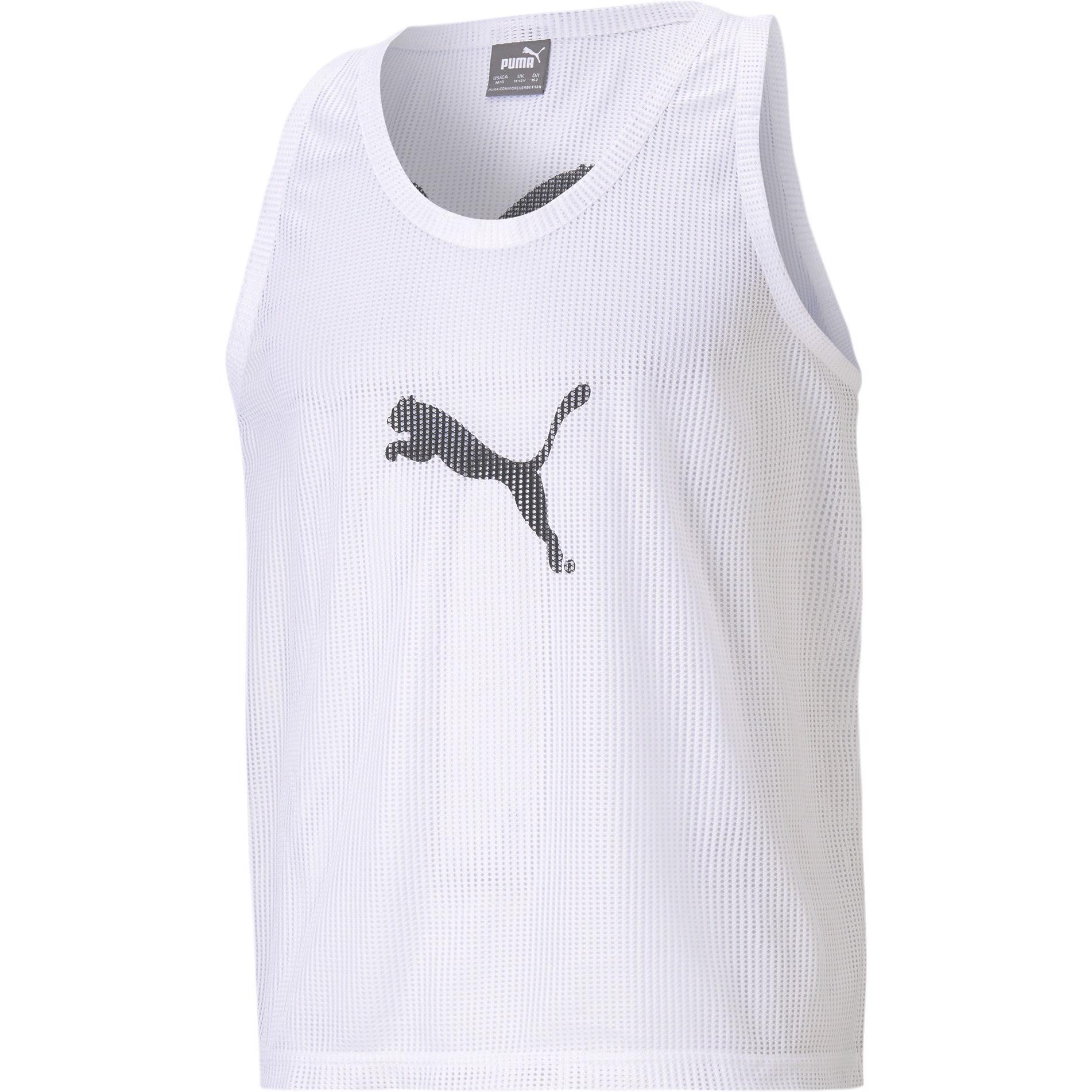 Puma, Herren, Sportshirt, Bib-657251 (XL), Weiss, XL