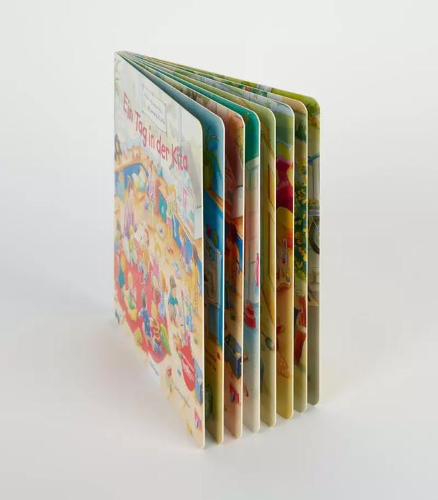 Produktbild Mein allererstes Wimmelbuch: Ein Tag in der Kita (Deutsch, Sibylle Schumann, 2018)