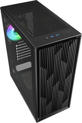Actual product image Sharkoon VK2 RGB ATX Black (black) (mATX, ATX, Mini-ATX)