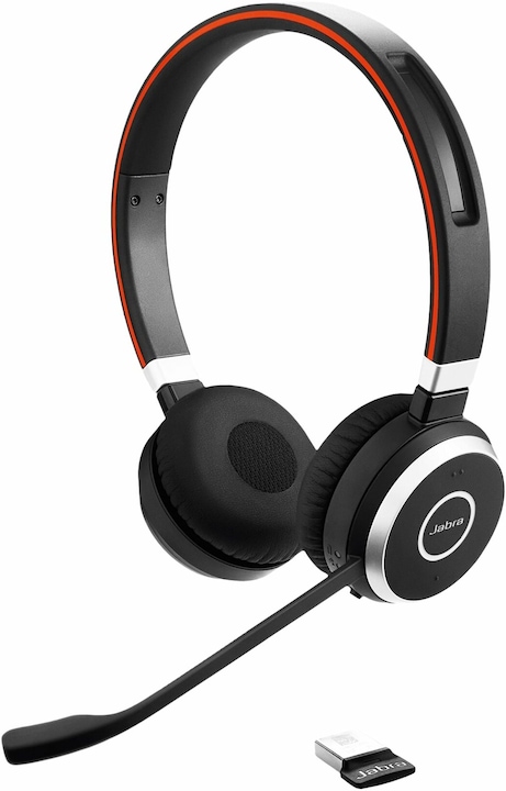 Jabra Evolve 65 SE UC Duo (Senza fili, USB-A)