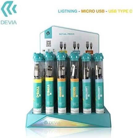 Produktbild Devia Bubble Fish USB to USB Type-C cable 1 mt (1 m)