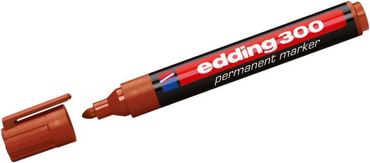 Produktbild Edding Dauermarker 300 Braun (10 Stück) (10 x)