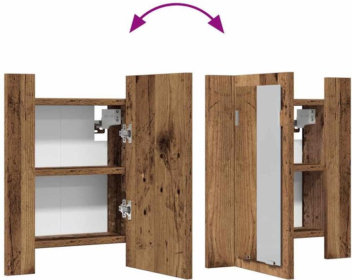 Produktbild vidaXL LED Spiegelschrank (40 x 12 x 45 cm)