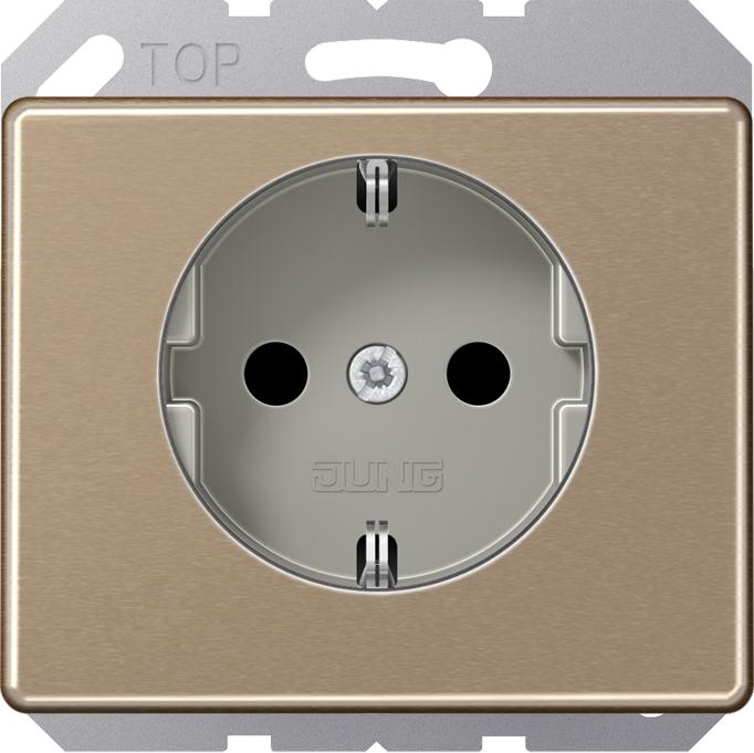 Produktbild JUNG Steckdose SCHUKO SL520GB