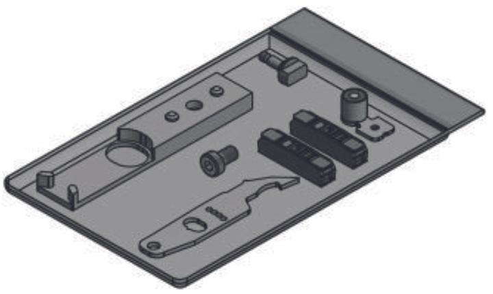 Vitris Accessoire aanvullende set elektrisch slot voor Portavant M50 un