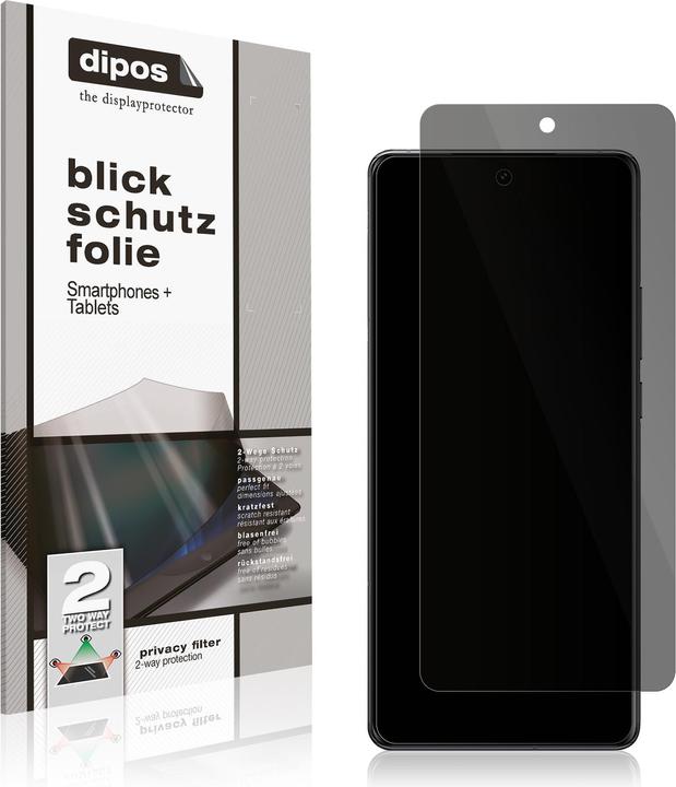 Produktbild Dipos Blickschutzfolie 2-Way Anti-Shock (1 Stück, Vivo X100)