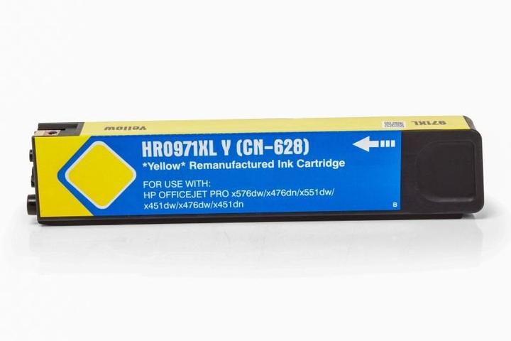Image du produit Hermex Cartouche compatible HP CN628AE 971XL jaune (Y)