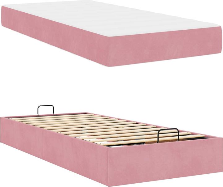 Actual product image vidaXL Storage bed (100 x 200 cm)