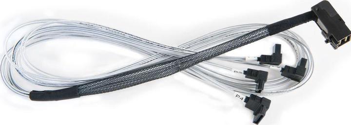 Image du produit Adaptec Mini-SAS HD x4 (SFF-8643) vers 4 Serial ATA x1 (80 cm, SAS)