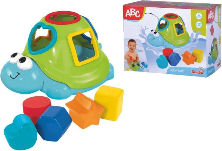 Actual product image ABC swimming turtle