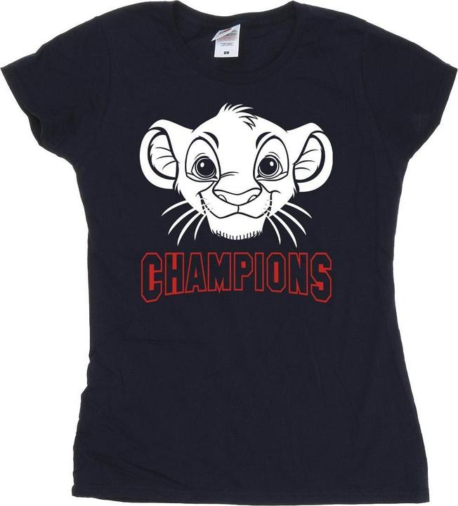 Image du produit Disney - T-shirt THE LION KING SIMBA FACE CHAMPION - Femme (L)