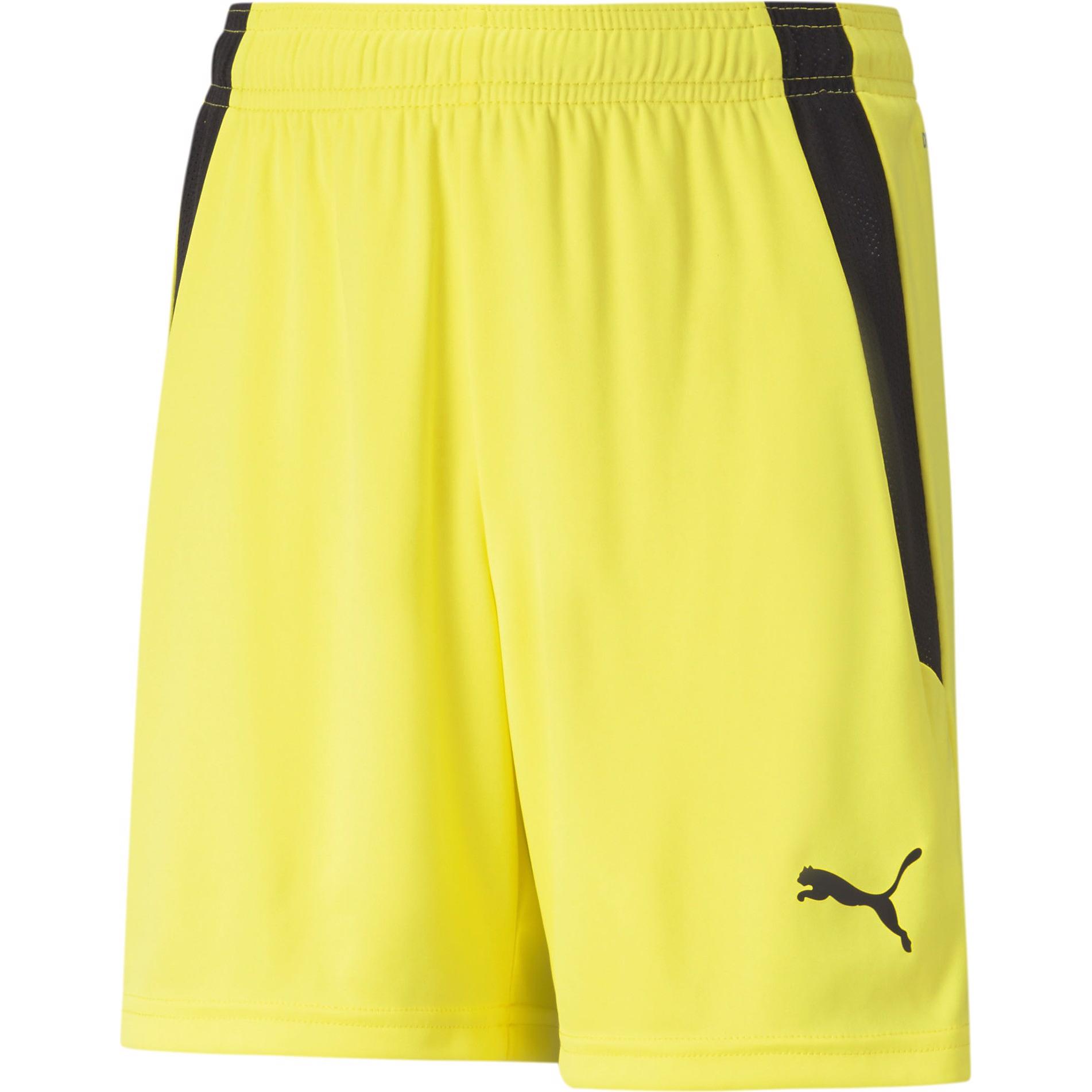 Puma, Unisex, Sporthose, teamLIGA Shorts Jr-704931 (116), Gelb, 116