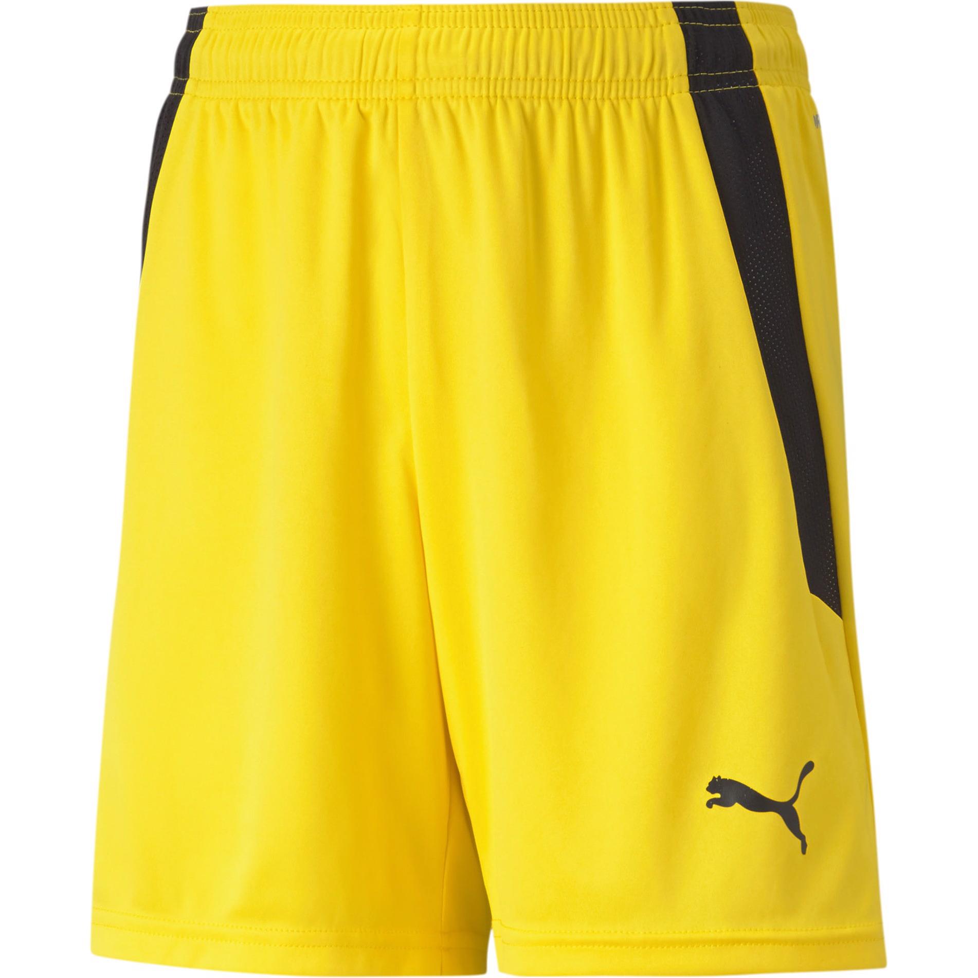 Puma, Jungen, Sporthose, teamLIGA Shorts Jr-704931 (176), Gelb, 176