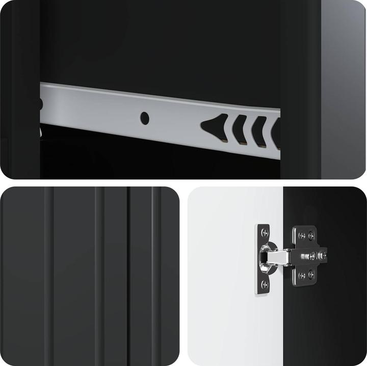 Produktbild vidaXL Sideboard-Aufbewahrung (34.50 x 66 x 91.50 cm)