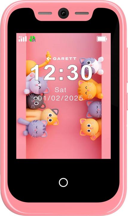 Produktbild Garett Smartphone OneKid Pink - telefon pro děti, s rodičovským dohledem, růžový