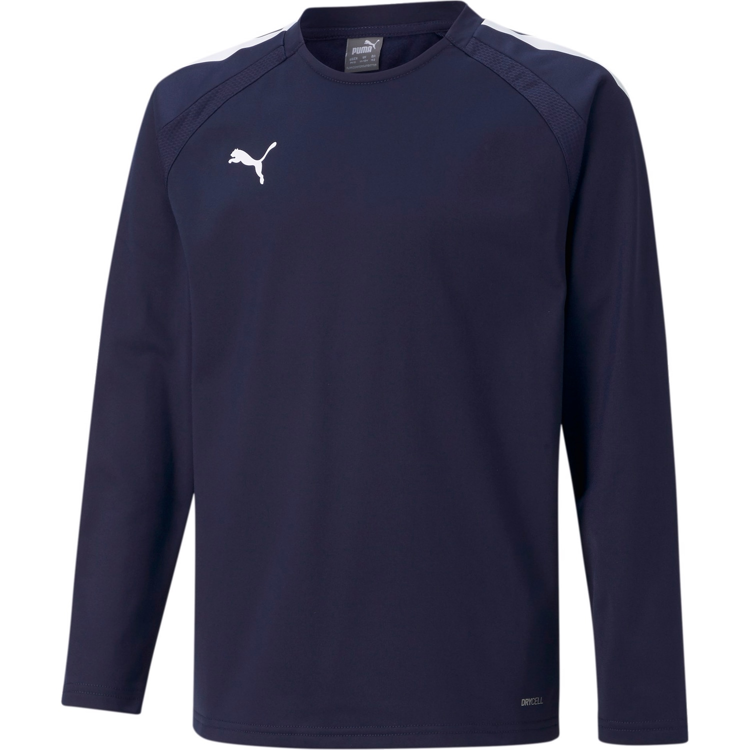 Puma, Jungen, Pullover, teamLIGA Training Sweat Jr-657239, Blau, (164)