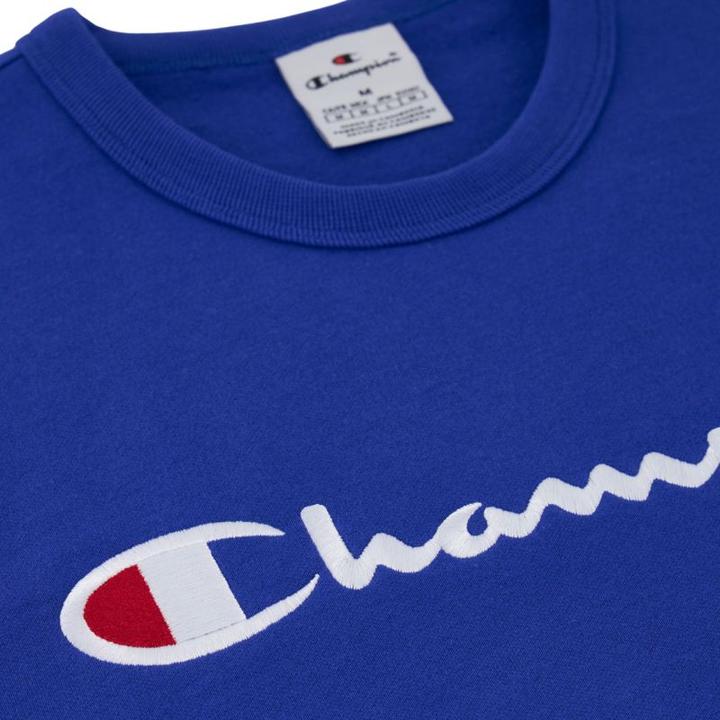 Produktbild Champion Bluza męska Crewneck Sweatshirt niebieska 220254 BS008 M (M)