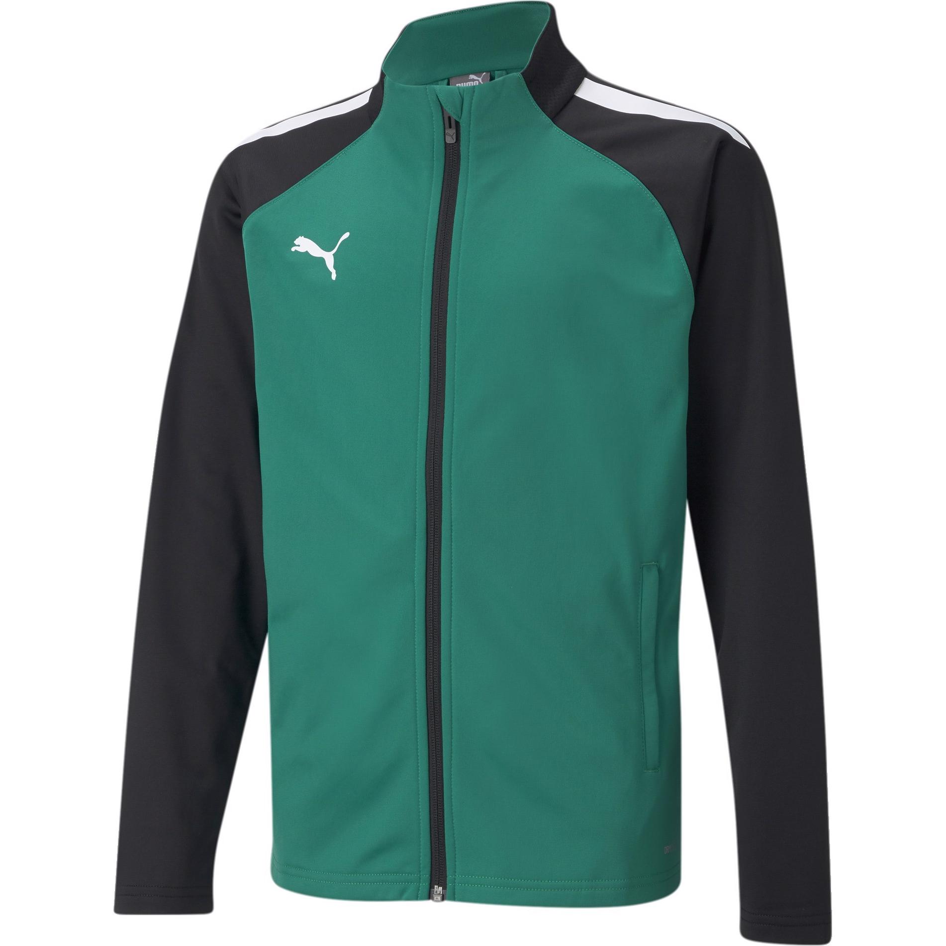 Puma, Unisex, Jacke, teamLIGA Training Jacket Jr-657235 (140), Grün, 140
