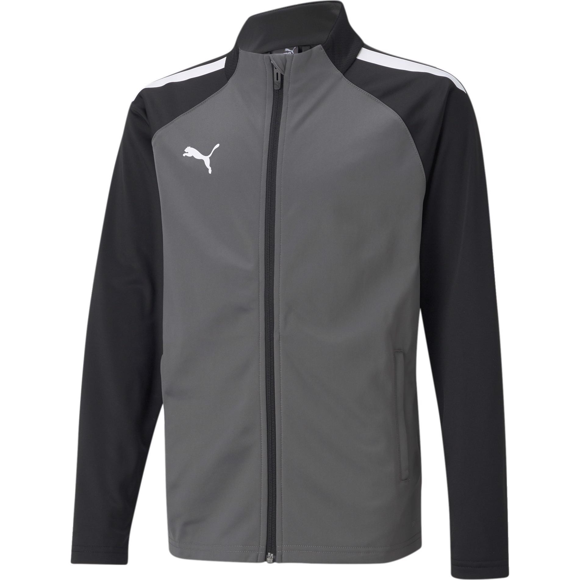 Puma, Unisex, Jacke, teamLIGA Training Jacket Jr-657235 (140), Grau, 140