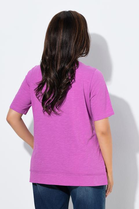 Actual product image Ulla Popken Starfish Open Edge Graphic Tee (58)