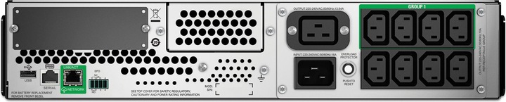 Immagine prodotto APC Smart-UPS (3000 VA, 2700 W, Interattivo linea UPS)