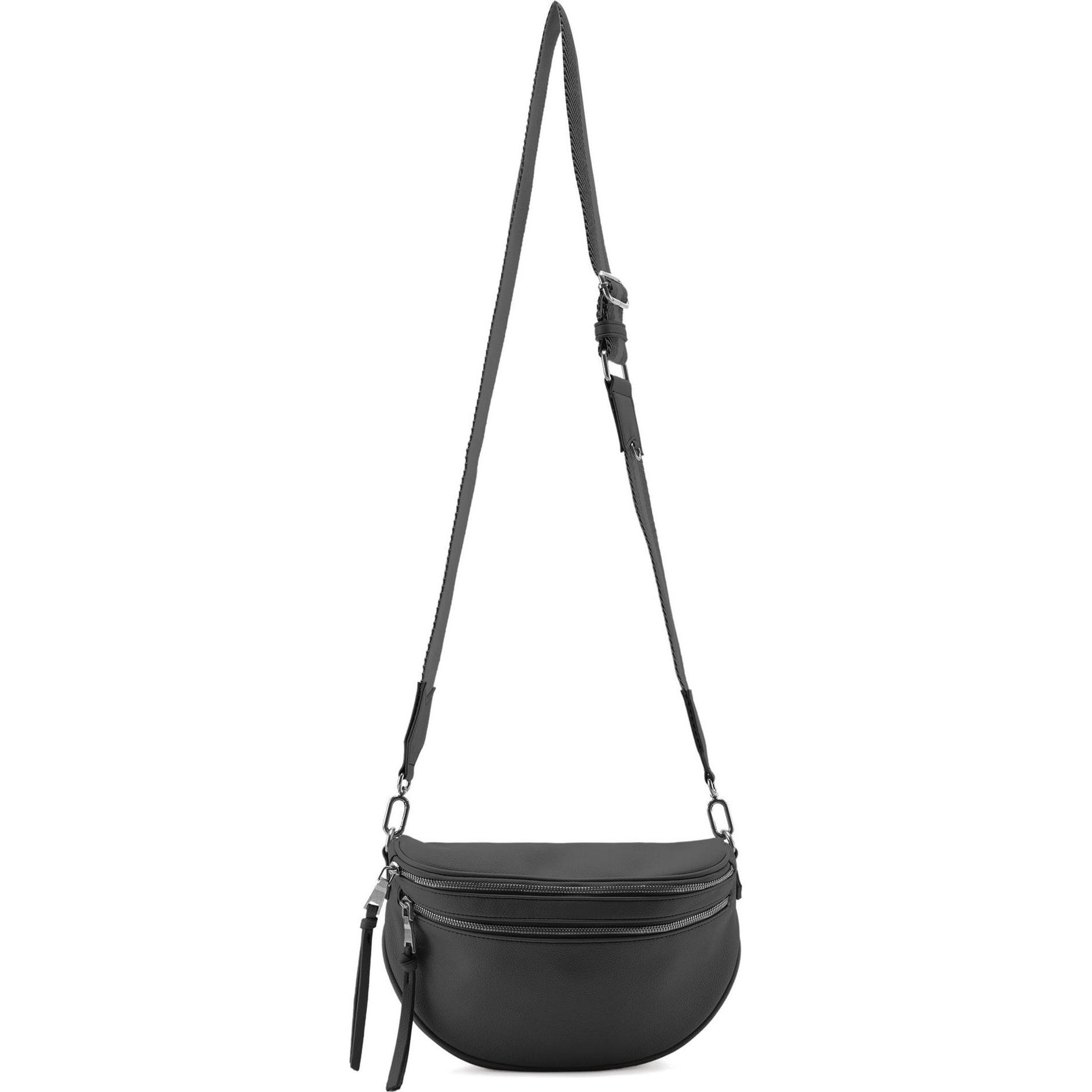 FredsBruder, Bauchtasche, Bestie Gürteltasche Leder 35 cm, Schwarz