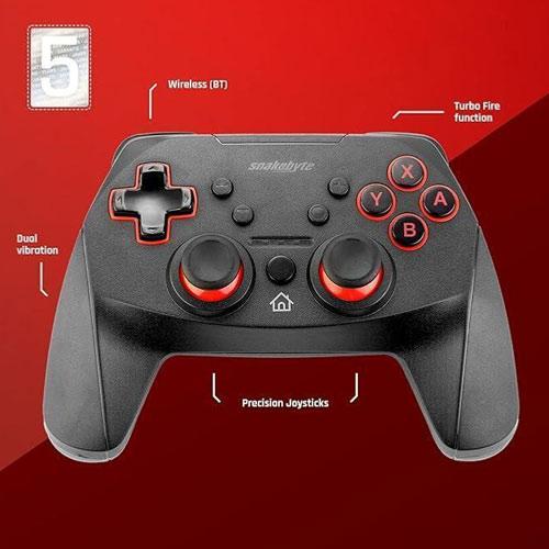 Image du produit Snakebyte Switch Controller Gamepad sans fil RGB S (Switch)