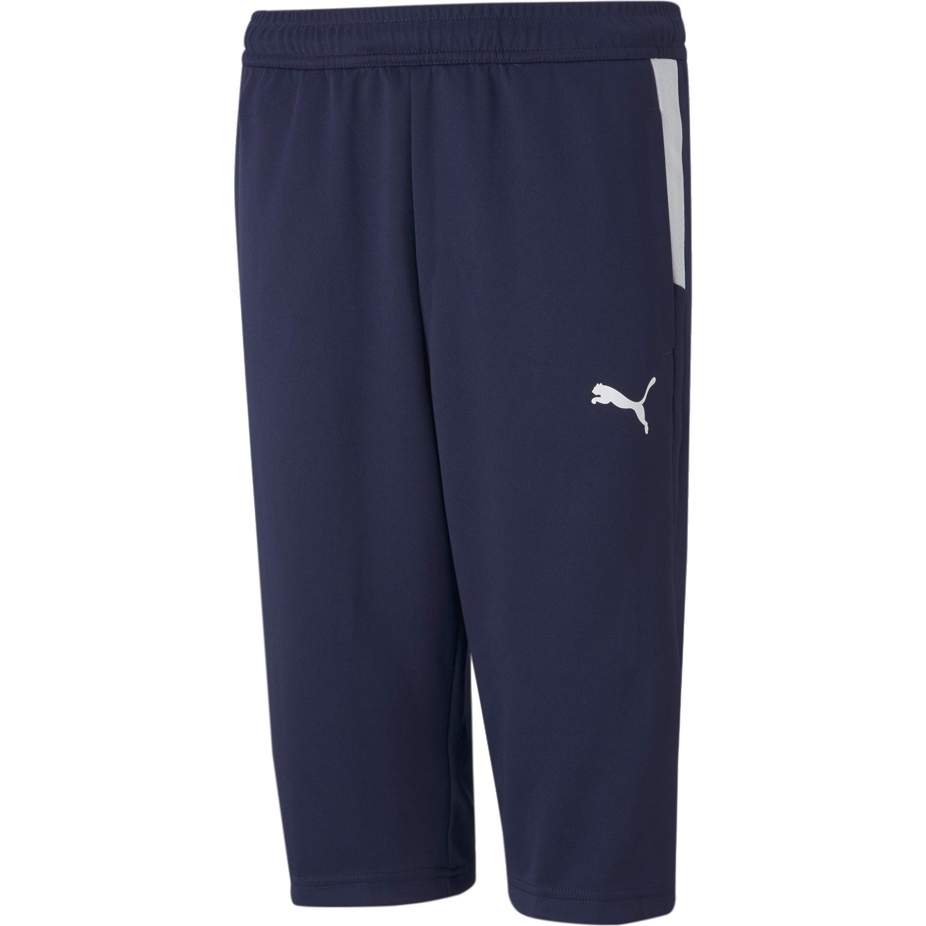 Puma, Herren, Sporthose, teamLIGA Trg 3/4 Pants Jr-657244 (128), Blau, 128