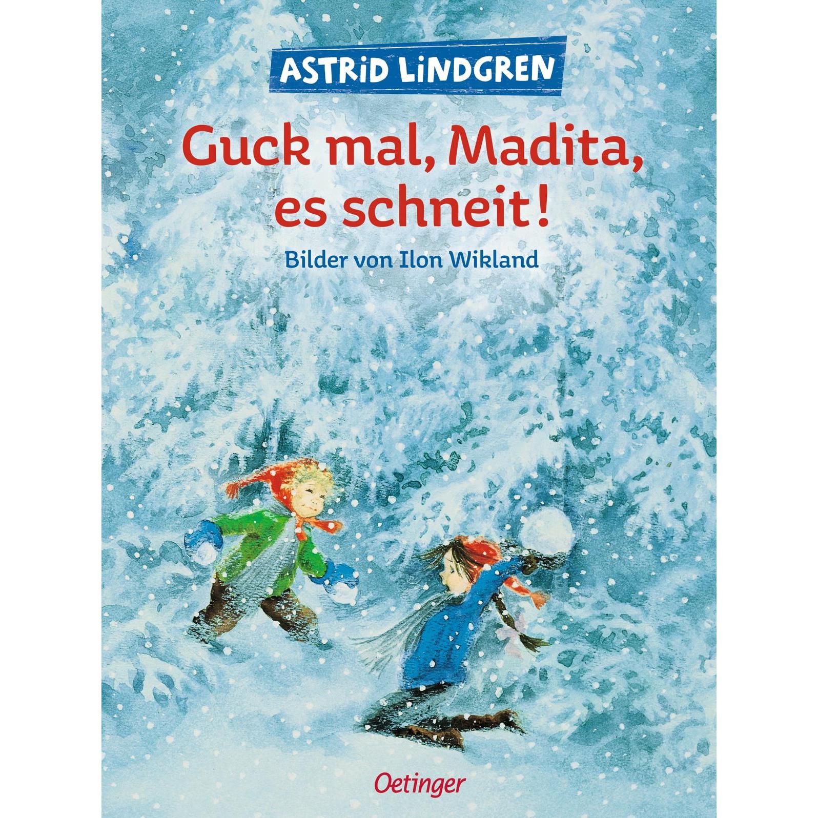 Guck mal Madita, es schneit, Kinderbücher von Astrid Lindgren