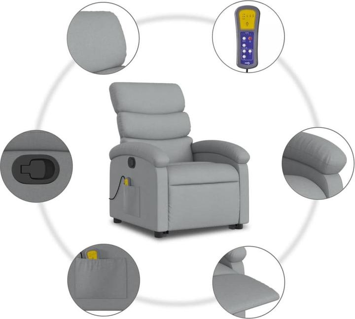 Image du produit vidaXL Massagesessel mit Aufstehhilfe