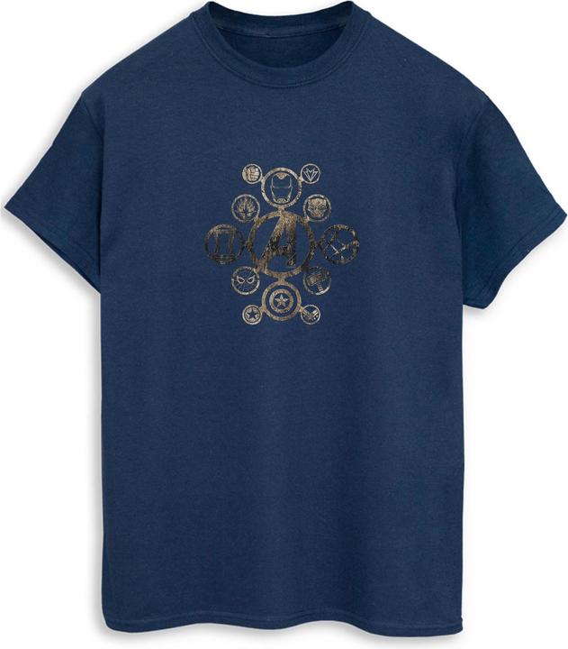 Image du produit Universal Textiles T-shirt en coton pour hommes avec icônes (XL)