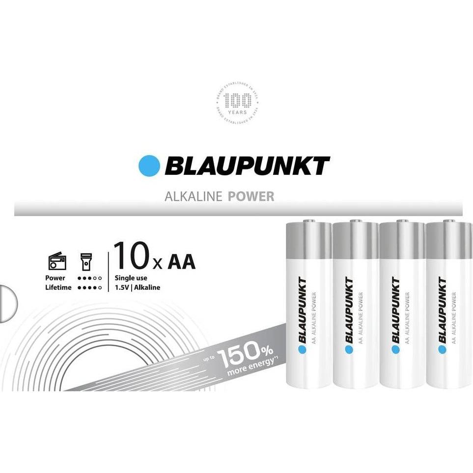 Thumbnail - Blaupunkt Mignon (AA)-Batterie Alkali-Mangan 1.5 V 20 St. (10 Stk., AA), Batterien + Akkus