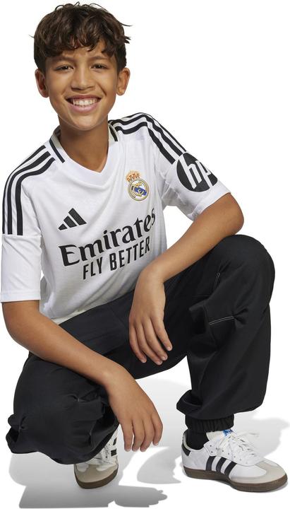 Immagine prodotto adidas Real Madrid Kinder Trikot mit HP Werbung (128)