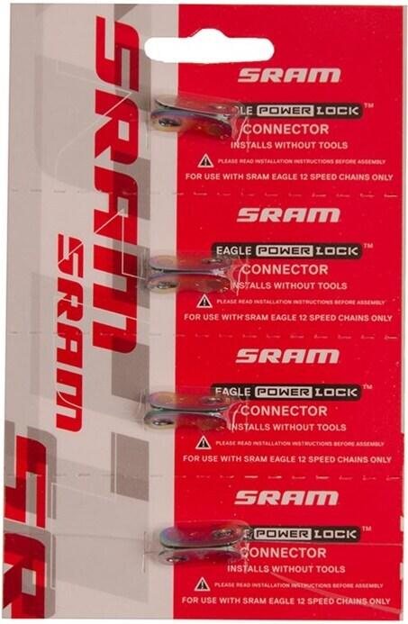 Actual product image Sram PowerLock 12-way, 4 pieces