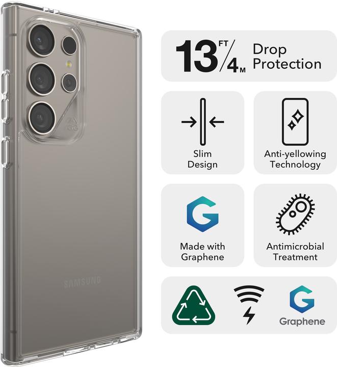 Image du produit Zagg Crystal Palace transparent (Samsung Galaxy S24 Ultra)