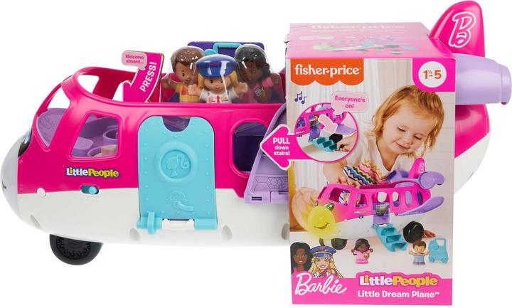 Produktbild Fisher-Price Little People Barbie Flugzeug