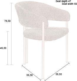 Image du produit Dutchbone Naida Chaise Verte