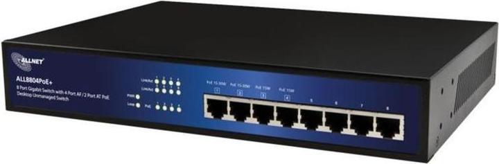 Productafbeelding Allnet ALL8804POE+ IEEE 802.1p (8 Havens)