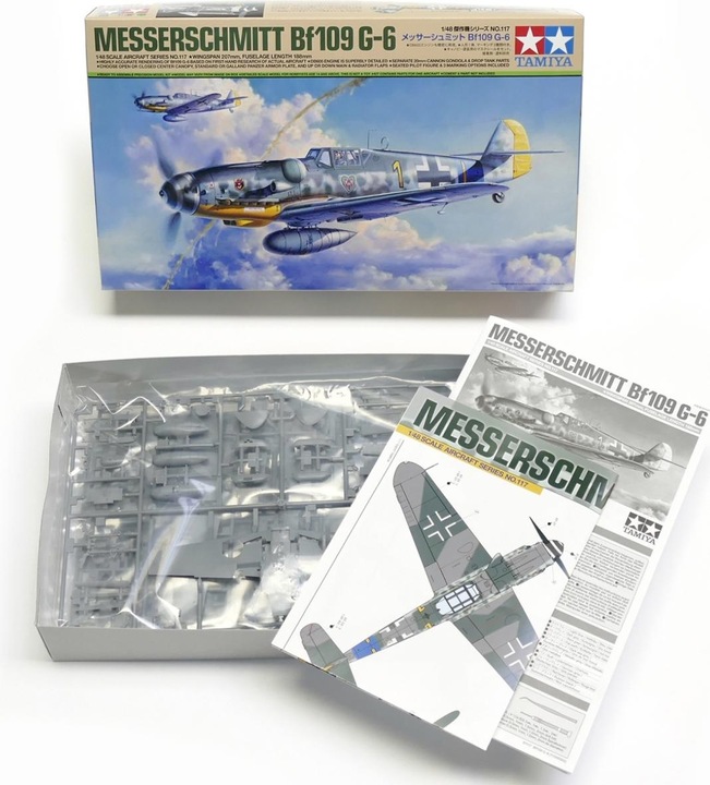 Produktbild Tamiya Messerschmitt Bf109 G-6 CH Decals