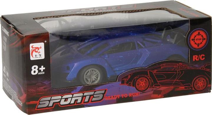 Productafbeelding RC raceauto, blauw/zwart, bestuurbare auto