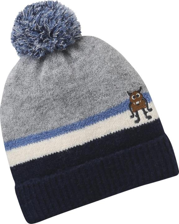 Actual product image Vertbaudet Strickmütze mit Monster-Motiv für Jungen (98, 86)