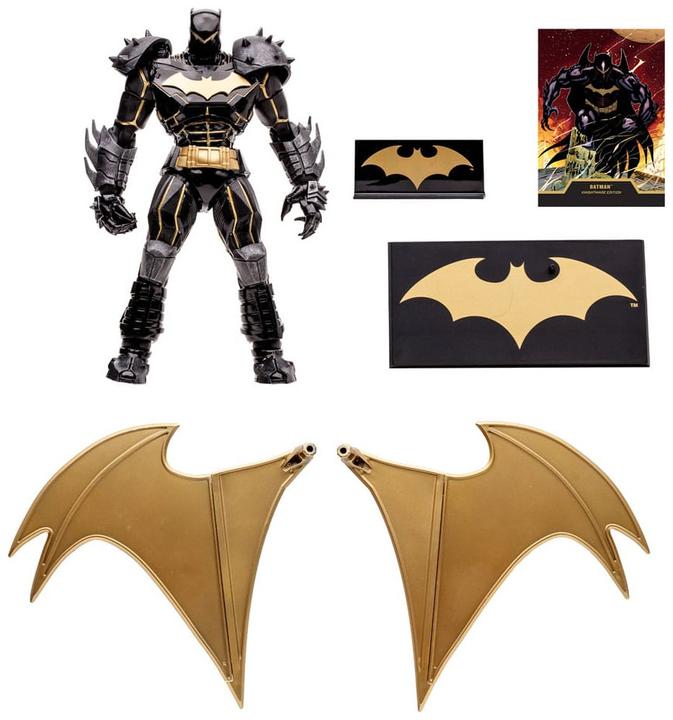 Image du produit McFarlane DC Multiverse figurine Batman (Hellbat) (Knightmare) (Gold Label) 18 cm