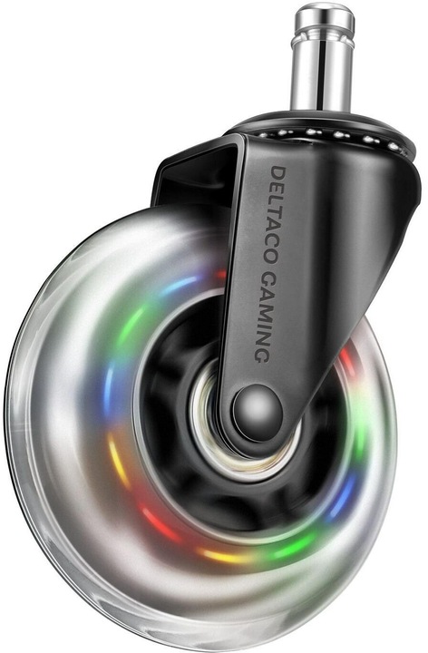 Actual product image Deltaco Gaming Rainbow Casters