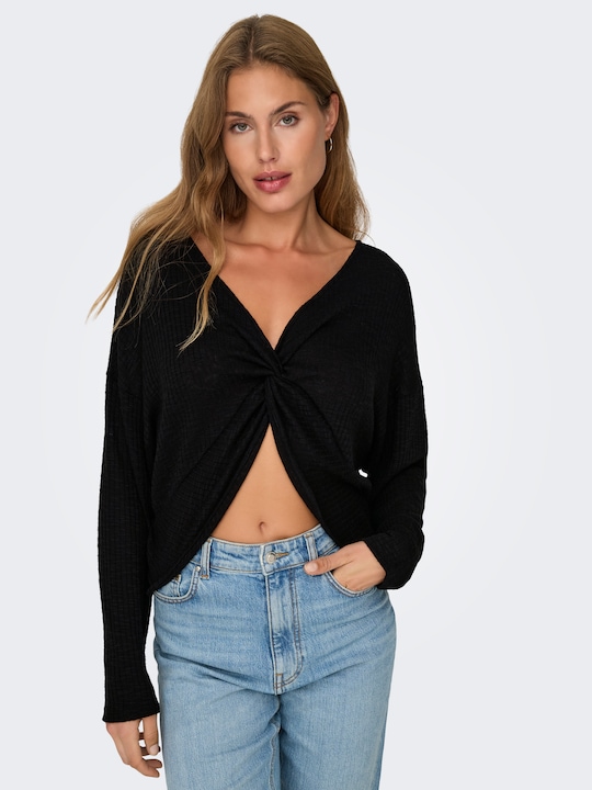 Produktbild Only Normal geschnitten Rundhals Tief angesetzte Schulter Top Top (S)