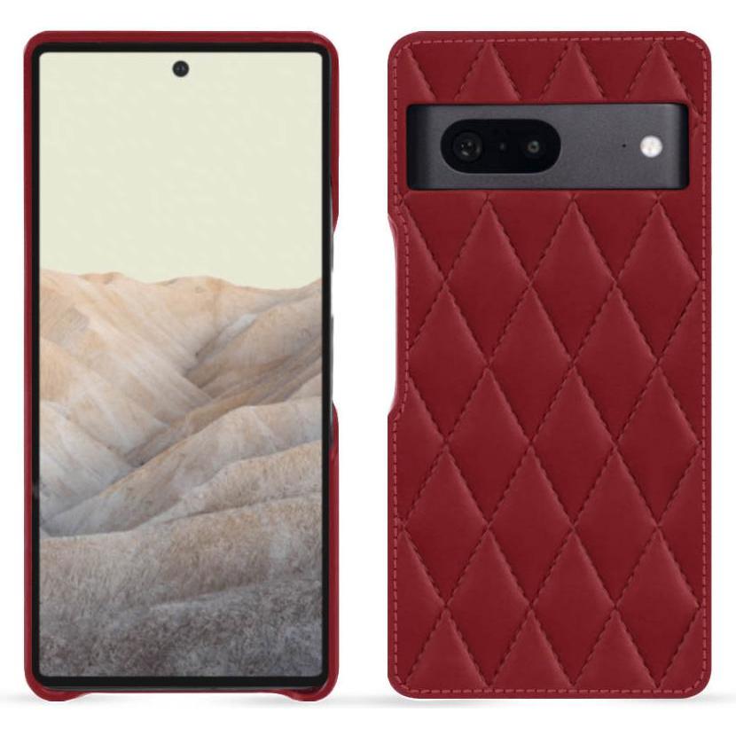 Noreve Lederschutzhülle (Google Pixel 7), Smartphone Hülle, Rot